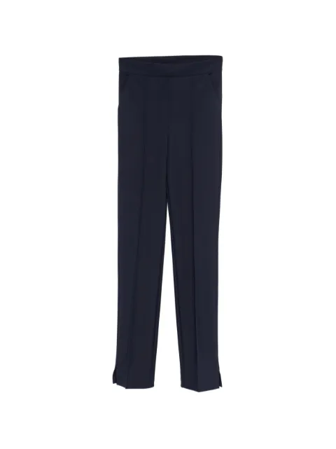 CHIARA BONI La Petite Robe seam-detail trousers Blue NUCCIACROP