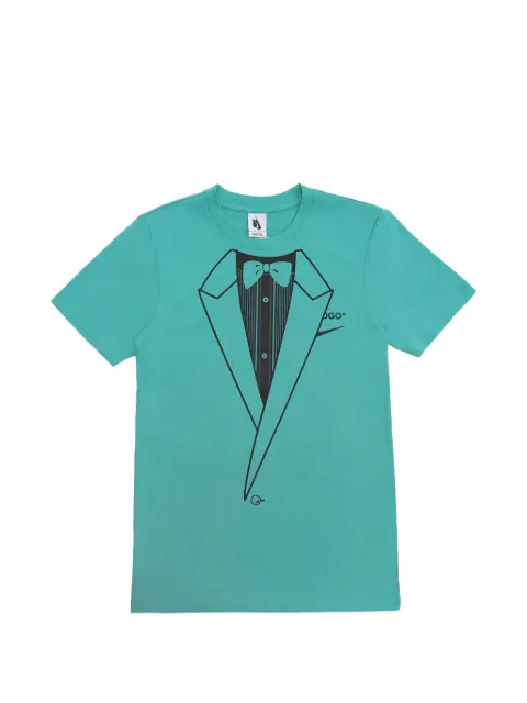 Nike x Off White NRG A6 graphic-print T-shirt Blue BQ0827