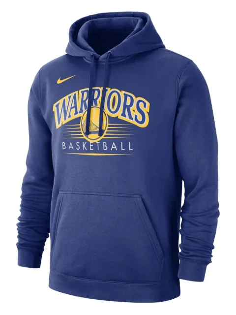 Nike hooded nba golden state warriors hoodie Blue BV0925