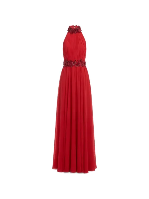 Saiid Kobeisy floral-detail maxi dress Red RTCALU26LD005