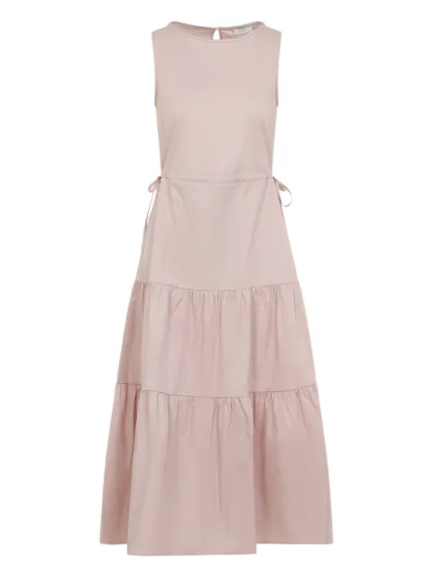 Peserico sleeveless midi dress Pink A0272001979