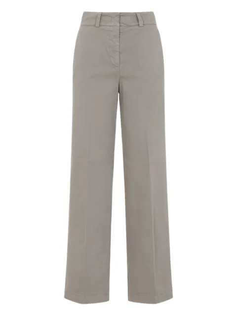 Peserico mid-rise trousers Brown A04736T2302481
