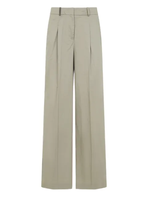 Peserico wide-leg palazzo pants Neutrals A0468301979