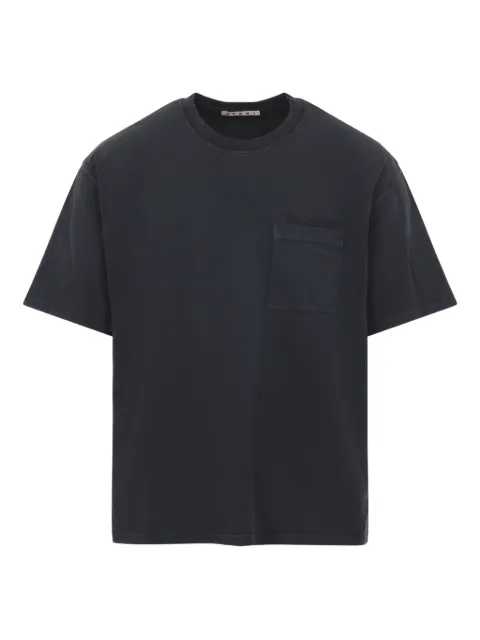 Marni pocket logo T-shirt Grey HUMU0358GXUSCY94