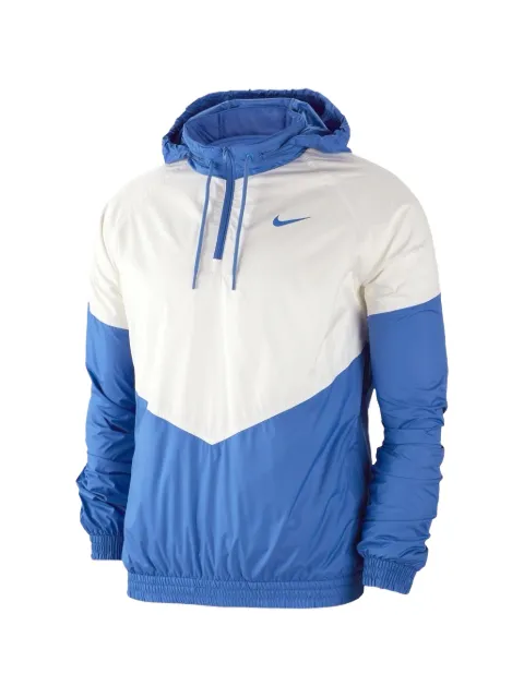 Nike logo-detail hoodie Blue BV0979