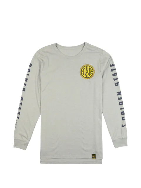 Nike x NBA Golden State Warriors Dri-Fit T-shirt Grey AQ8522