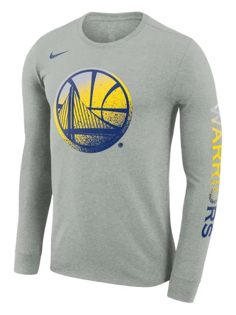 Nike mezzo print long-sleeve T-shirt Grey AQ6798