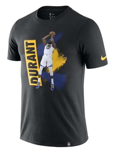 Nike NBA Golden State Warriors Durant T-shirt Black AQ7027