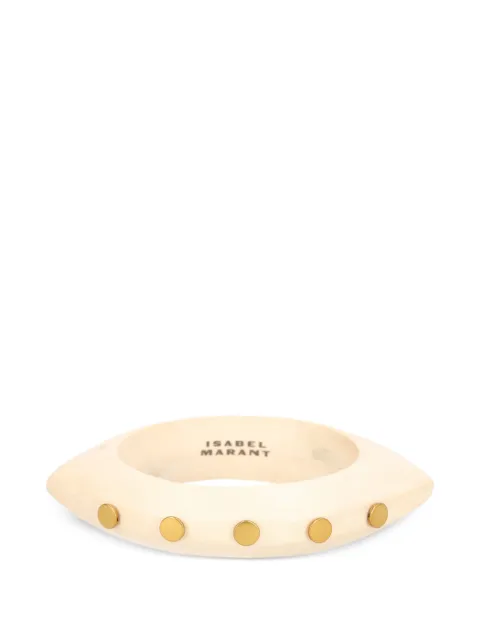 ISABEL MARANT studded bangle bracelet Neutrals BR0231FAD1B07B