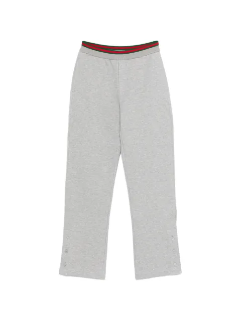 Gucci button-detail track pants Neutrals 853424XJHIR1160