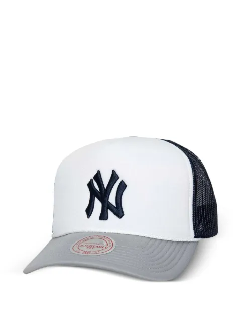 Mitchell & Ness New York Yankees blocker trucker cap White HT8359NYYWHIT