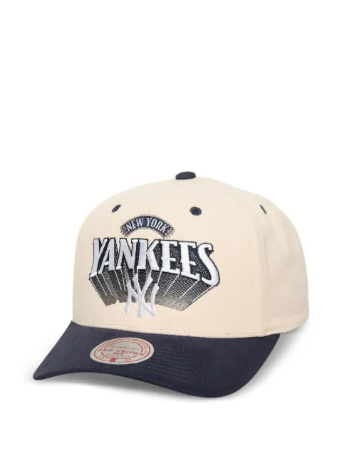 Mitchell & Ness Yankees Horizon Pro Snapback logo-embroidered baseball cap Neutrals HP8514NYYOFWH