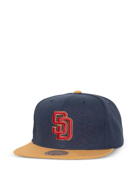 Mitchell & Ness Work It Snapback embroidered cap Blue HS7947SDPNAVY