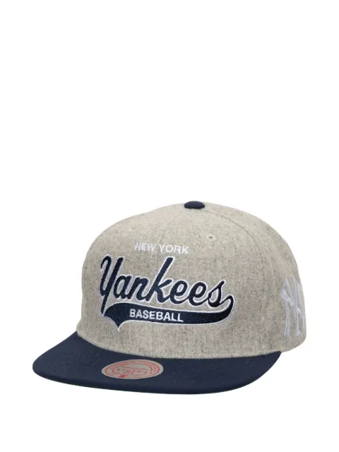 Mitchell & Ness Yankees-embroidered baseball cap Grey HHSS7435NYYYYPPPGREY