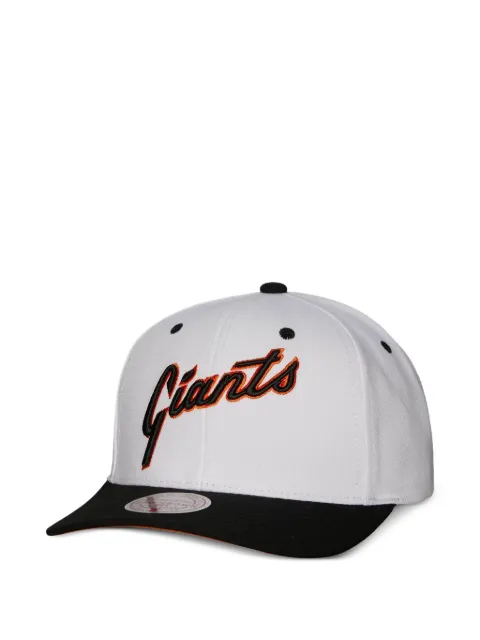 Mitchell & Ness Evergreen Pro embroidered snapback cap White HHSS6484SFGYYPPPWHIT