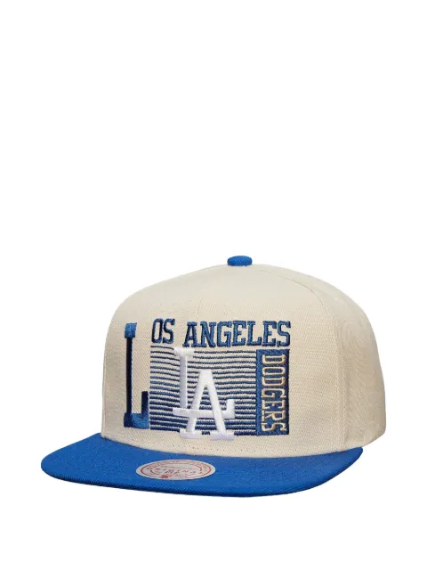 Mitchell & Ness Los Angeles Dodgers embroidered baseball cap Neutrals HHSS7558LADYYPPPOFWH