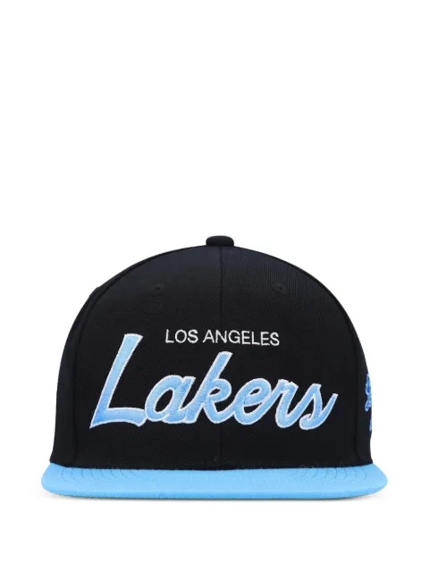 Mitchell & Ness x NBA Los Angeles Lakers Hardwood Script 2.0 cap Black HHSS3282LALYYPPPBLCK