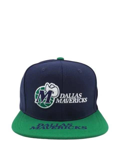 Mitchell & Ness logo-embroidered cap Blue HHSS4528DMAYYPPPBLGN