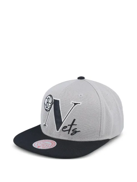 Mitchell & Ness x NBA Brooklyn Nets Top Letter cap Grey HHSS6582BNEYYPPPGREY