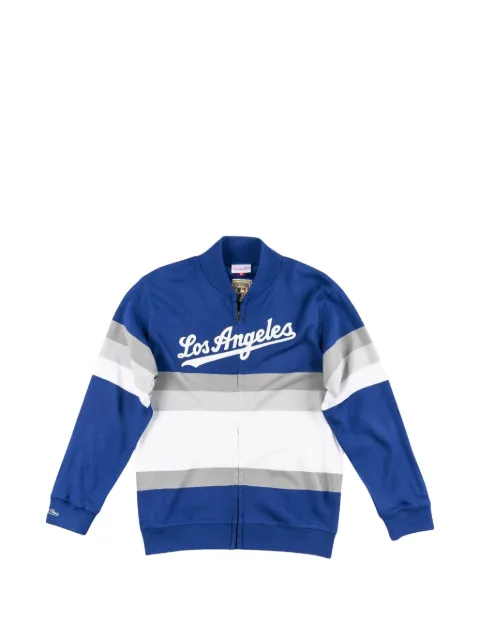 Mitchell & Ness MLB Los Angeles Dodgers full-zip sweater Blue SWTRAJ18024LADROYA