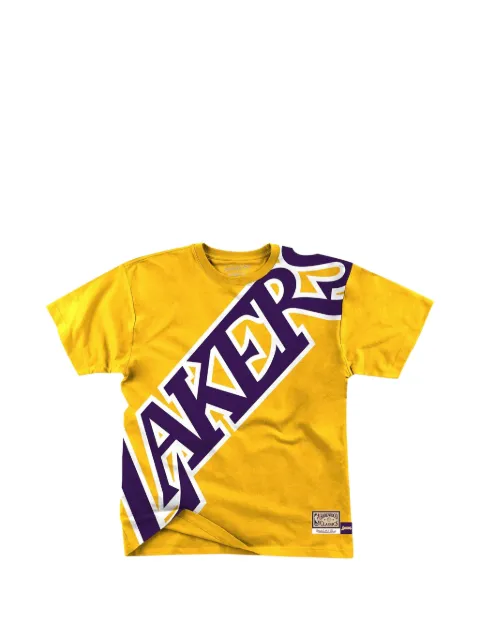 Mitchell & Ness short-sleeve T-shirt Yellow SSTEBW19070LALGOLD