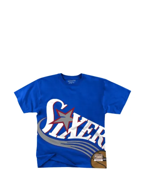 Mitchell & Ness NBA short-sleeve T-shirt Blue SSTEBW19070P76ROYA
