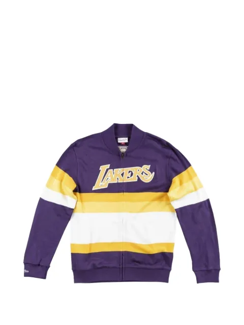 Mitchell & Ness x NBA Los Angeles Lakers ful- zip sweatshirt Purple SWTRAJ18024LALPURP