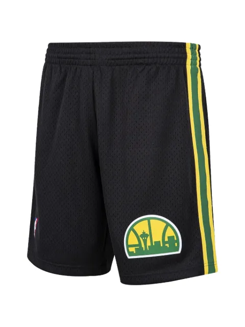Mitchell & Ness NBA swingman striped shorts Black SMSHCP19313SSUBLCK94