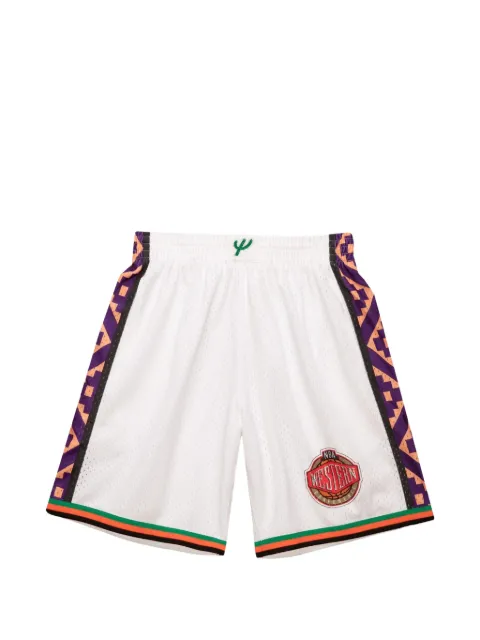 Mitchell & Ness NBA 1995 All-Star Game rhinestone Swingman shorts White SMSHBW18019ASWWHIT95