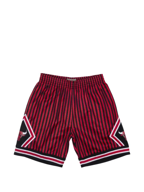 Mitchell & Ness NBA striped swingman shorts Red SMSHBW19048CBUPTRD97