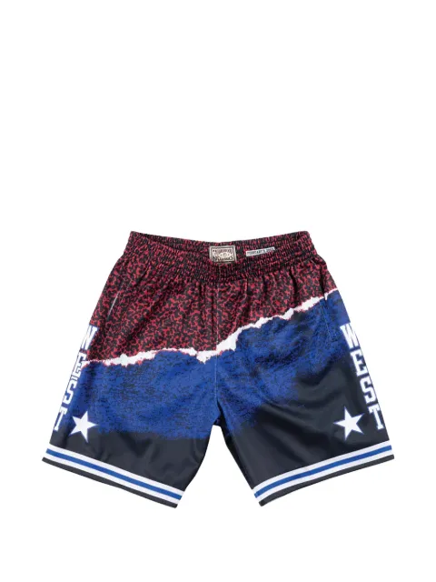 Mitchell & Ness Sublimated Swingman shorts Black SMSHNG18427ASWBLCK03