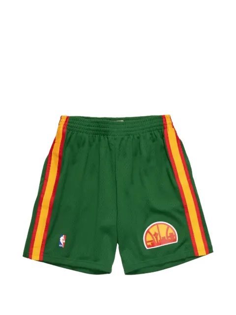 Mitchell & Ness NBA Reload 2.0 "1994 Seattle SuperSonics" striped swingman shorts Green SMSHGS20115SSUDKGN94