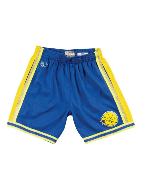 Mitchell & Ness NBA Chinese New Year 1995-96 Golden State Warriors shorts Blue SMSHNG18406GSWROYA90