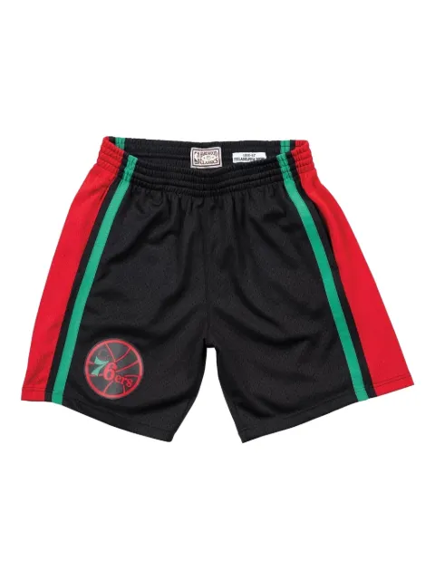 Mitchell & Ness 1996-97 Philadelphia 76ers christmas swingman shorts Black SMSHNG18811P76BLCK196