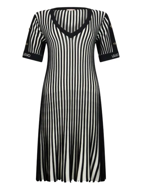 LIU JO short knit dress Black TA6062MS55N03L44