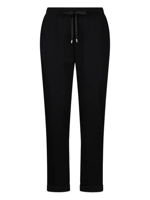 LIU JO elasticated fleece track pants Black TA6031FS00222222