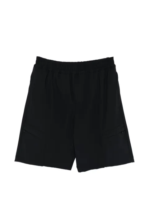 Eleventy elastic-waistband shorts Black M75FELM17TES0K087
