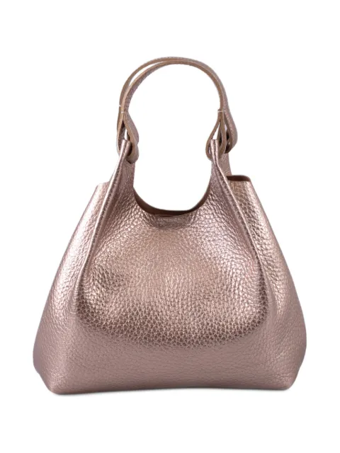 GIANNI CHIARINI Dua grained-leather tote bag Pink BS9719RNGDBLTU14368