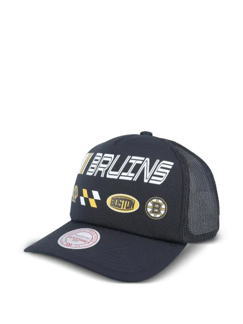 Mitchell & Ness Boston Bruins speedway trucker cap Black HT8689BBNBLCK