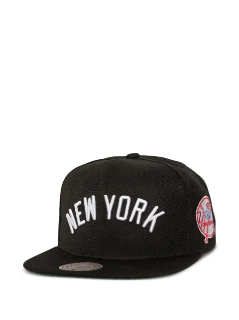 Mitchell & Ness New York Yankees triple play snapback cap Black HS8563NYYBLCK