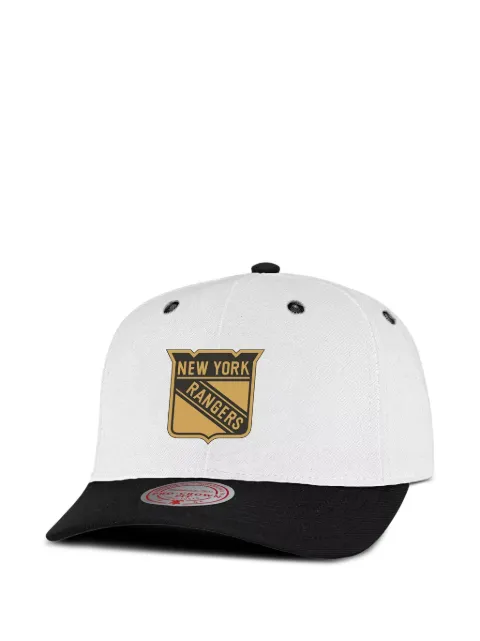 Mitchell & Ness embroidered snapback cap White HP11884NYAWHBK