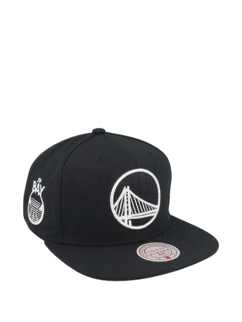 Mitchell & Ness x NBA Evergreen Golden State Warriors snapback cap Black HS8547GSWBLCK