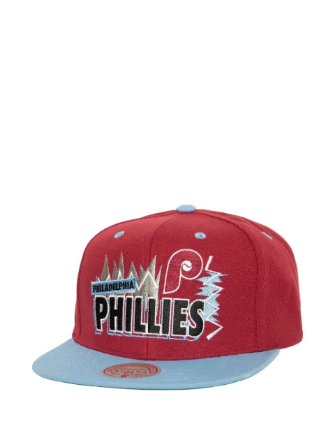 Mitchell & Ness x MLB Cooperstown Buzz Philadelphia Phillies snapback cap Red HHSS7241PPHYYPPPMARO
