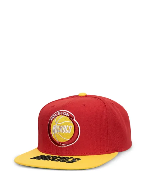 Mitchell & Ness Houston Rockets logo baseball cap Red HHSS4528HROYYPPPRDYW
