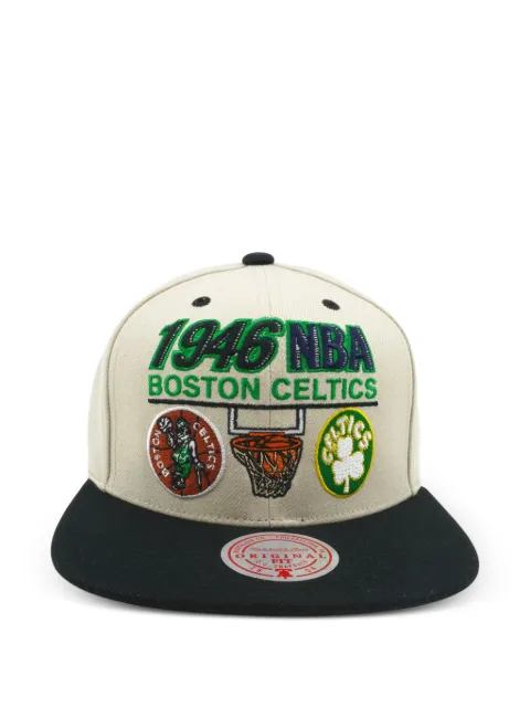 Mitchell & Ness logo-embroidered cap Neutrals HHSS6330BCEYYPPPOFWH