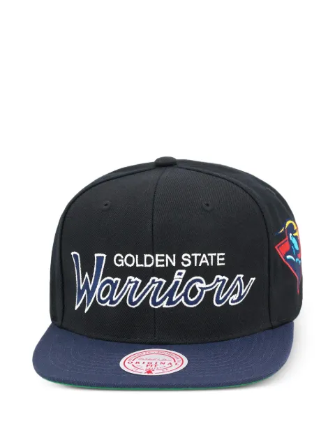 Mitchell & Ness Team Script 2.0 embroidered snapback cap Black HHSS3282GSWYYPPPBLCK