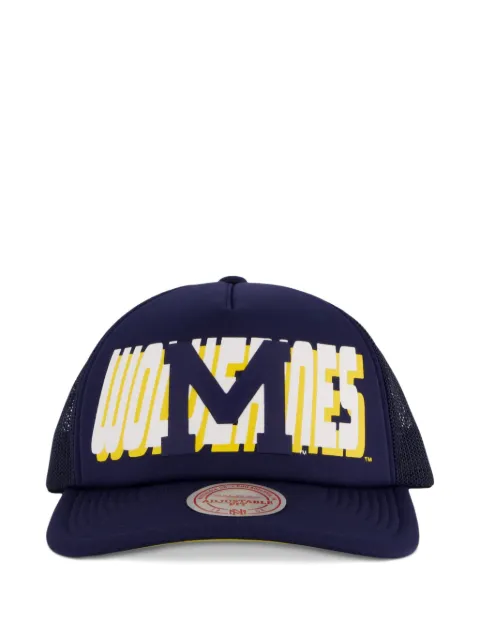 Mitchell & Ness Billboard Trucker snapback cap Blue HHSS5346UMIYYPPPNAVY