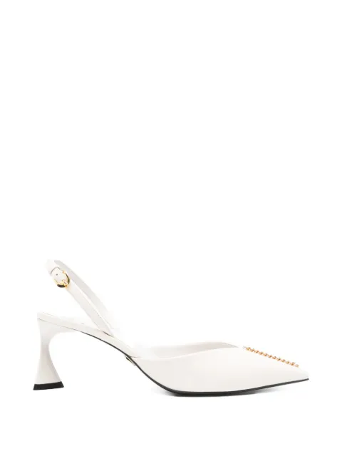 Stella McCartney Elsa patent slingbacks White 810604AP0AP0