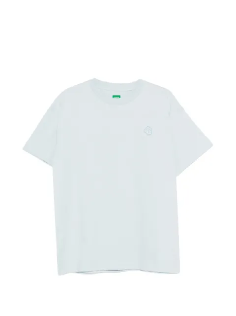 FLÂNEUR logo-patch T-shirt Blue FTSH175
