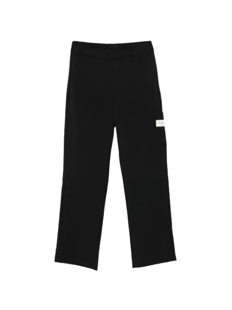 FLÂNEUR drawstring trousers Black FTRO196